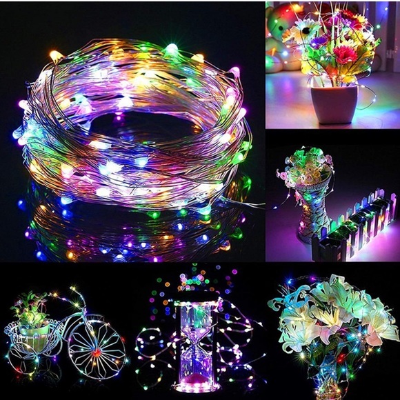 33FT MultiColor String Fairy Lights - Picture 3 of 5